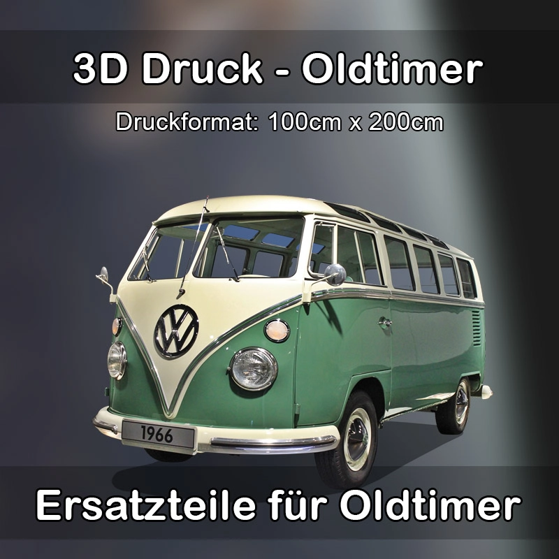 Großformat 3D Druck für Oldtimer Restauration in Gessertshausen 