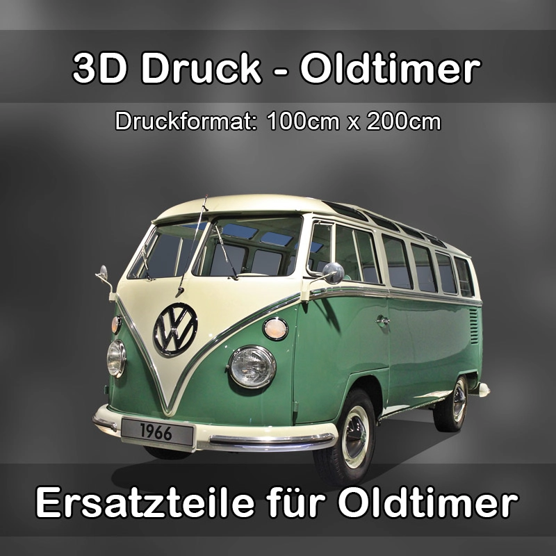 Großformat 3D Druck für Oldtimer Restauration in Giengen an der Brenz 