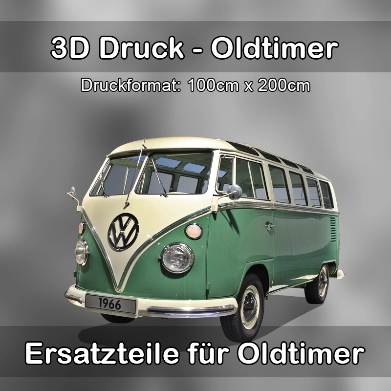 Großformat 3D Druck für Oldtimer Restauration in Gifhorn 