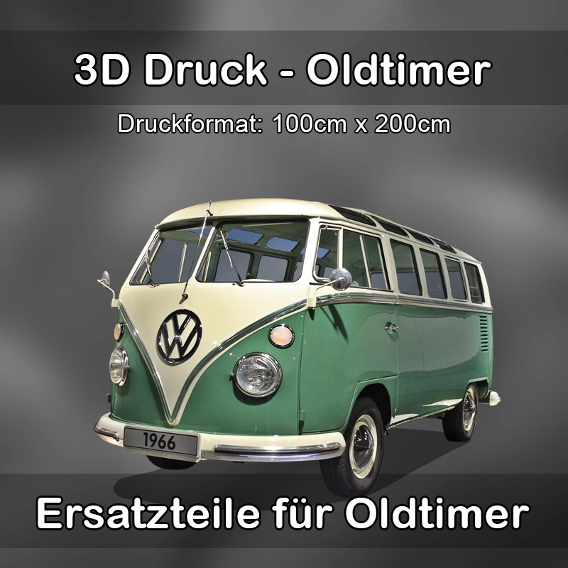 Großformat 3D Druck für Oldtimer Restauration in Gilching 