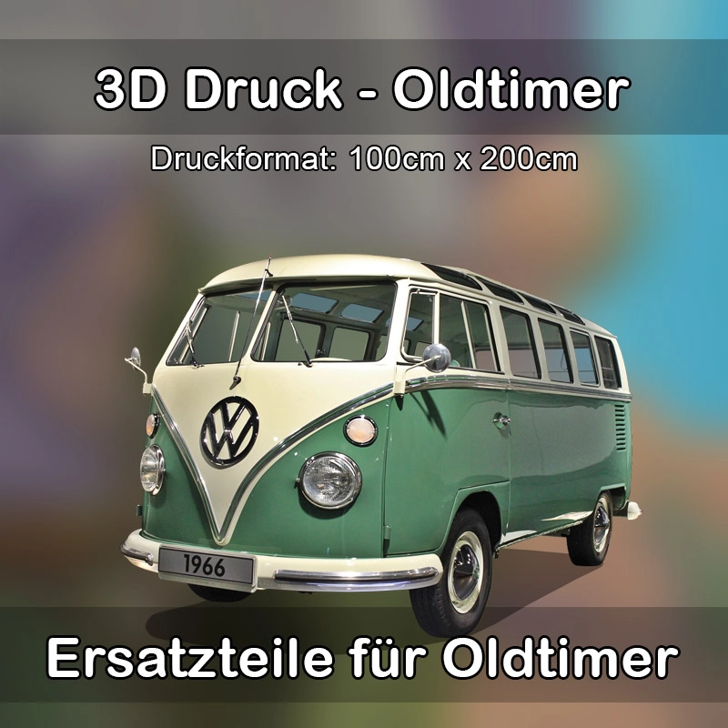 Großformat 3D Druck für Oldtimer Restauration in Ginsheim-Gustavsburg 