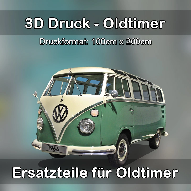 Großformat 3D Druck für Oldtimer Restauration in Gladenbach 