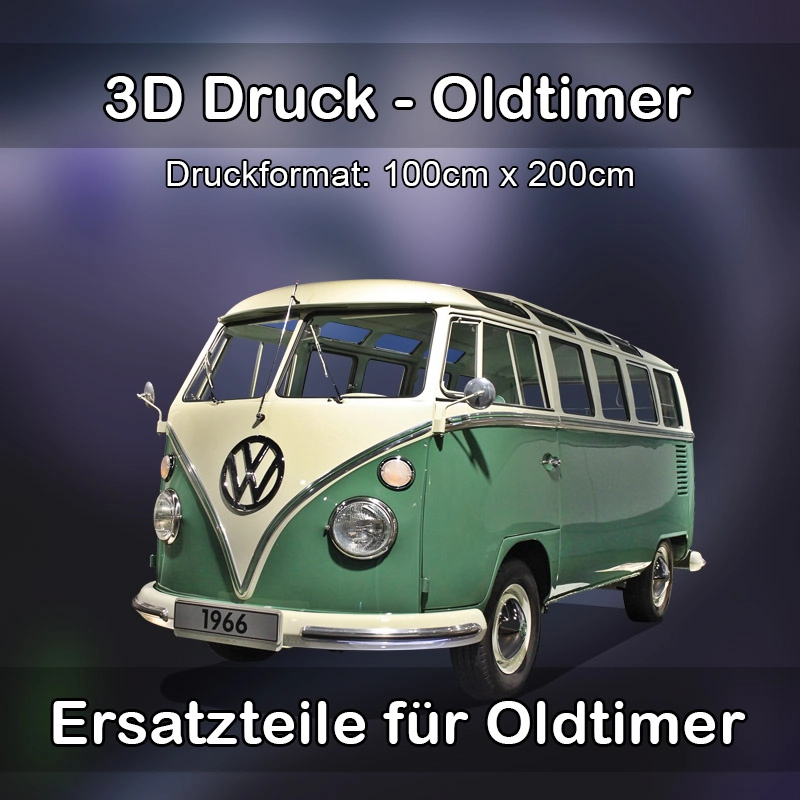 Großformat 3D Druck für Oldtimer Restauration in Glattbach 