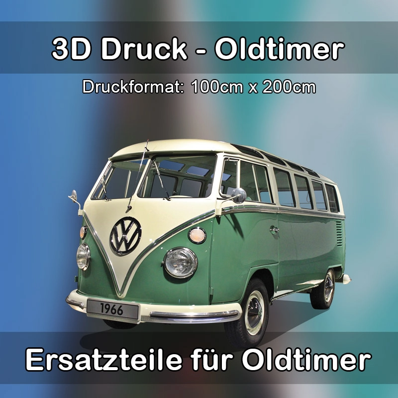 Großformat 3D Druck für Oldtimer Restauration in Glauchau 