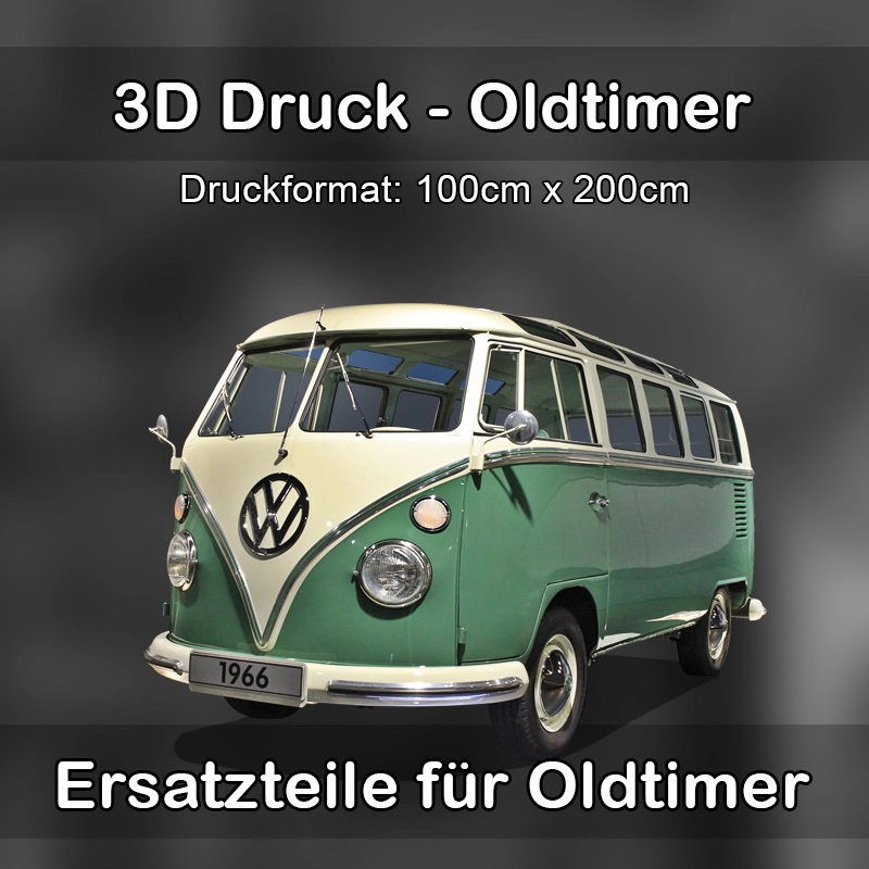 Großformat 3D Druck für Oldtimer Restauration in Glücksburg (Ostsee) 