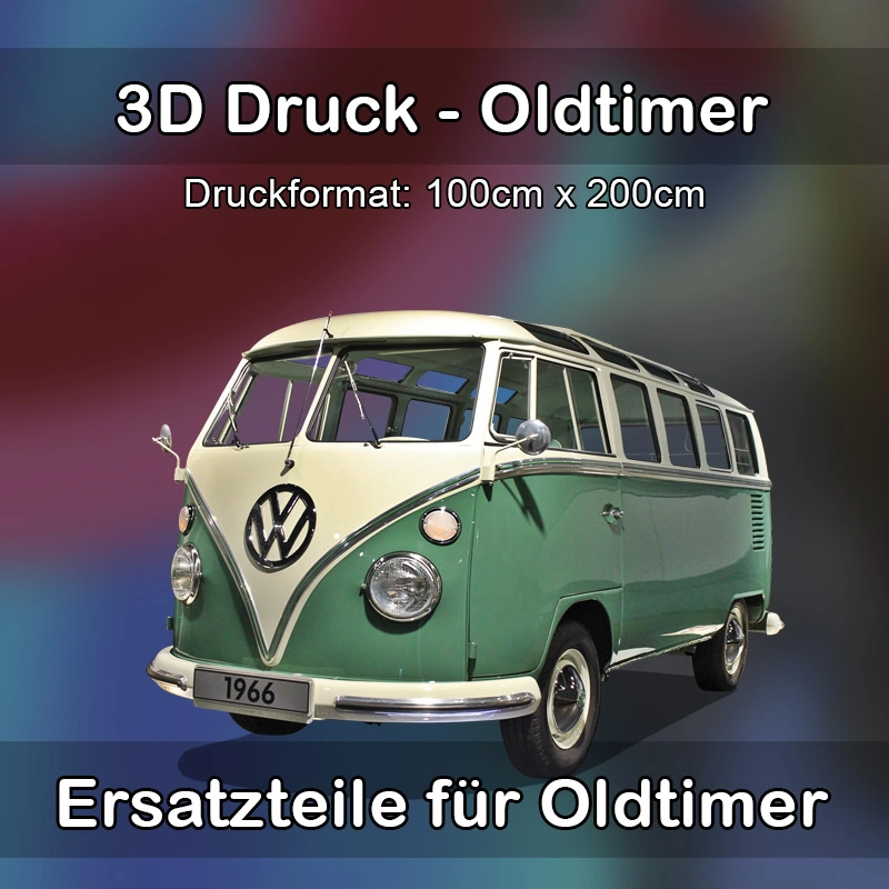 Großformat 3D Druck für Oldtimer Restauration in Gmund am Tegernsee 