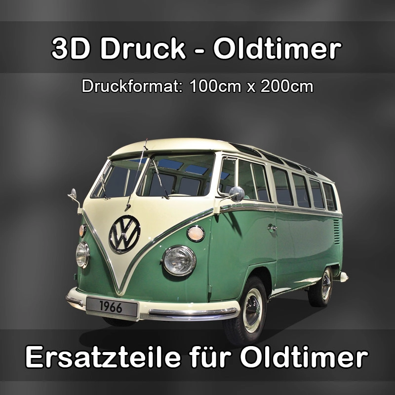 Großformat 3D Druck für Oldtimer Restauration in Göppingen 