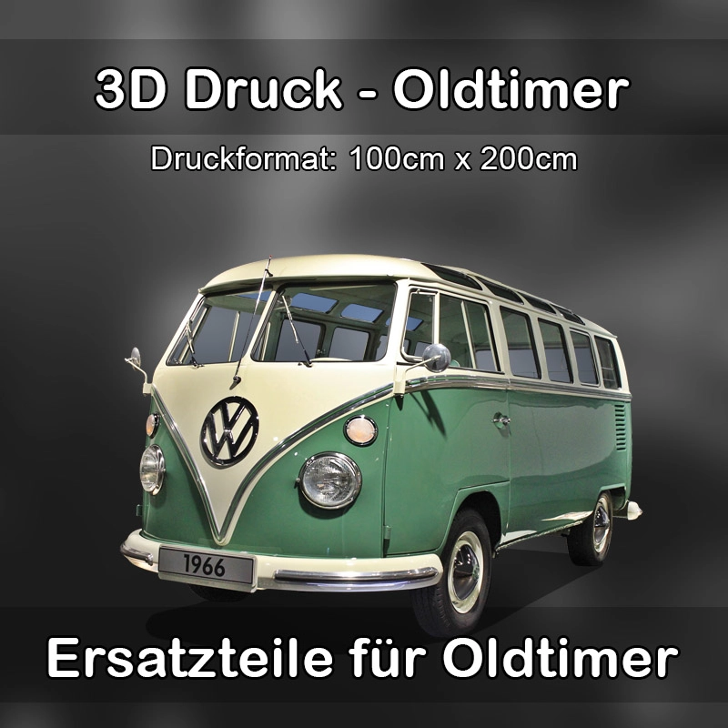 Großformat 3D Druck für Oldtimer Restauration in Gößnitz 