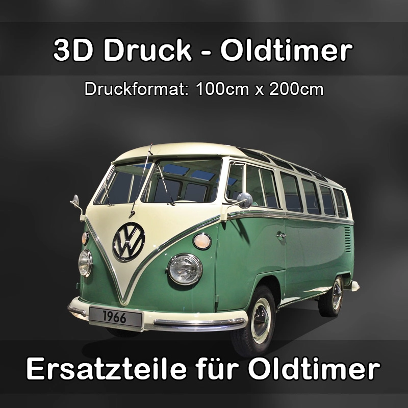 Großformat 3D Druck für Oldtimer Restauration in Gößweinstein 