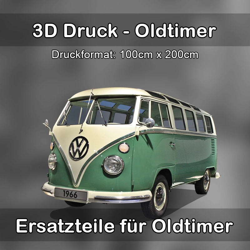 Großformat 3D Druck für Oldtimer Restauration in Göttingen 