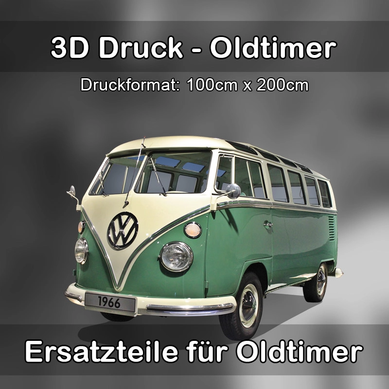 Großformat 3D Druck für Oldtimer Restauration in Goldbach (Unterfranken) 