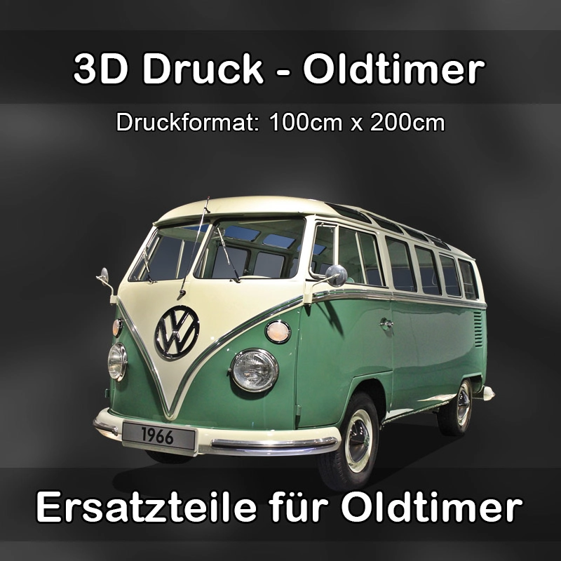 Großformat 3D Druck für Oldtimer Restauration in Goldberg 