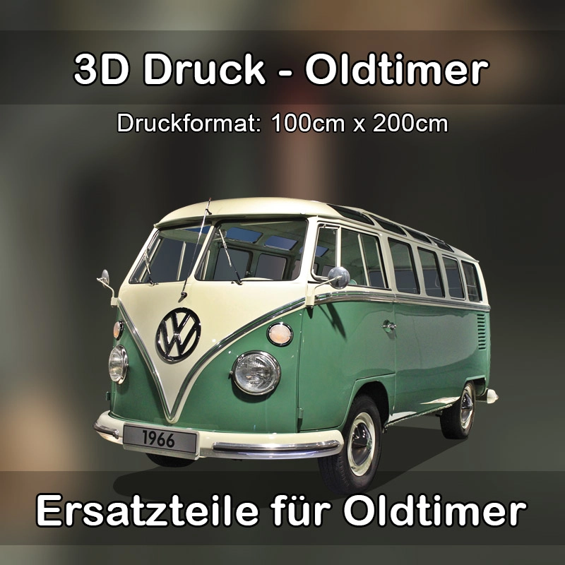 Großformat 3D Druck für Oldtimer Restauration in Goldkronach 