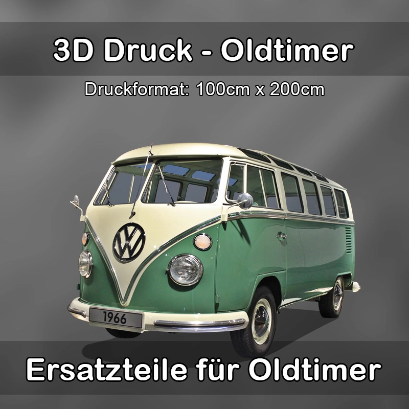 Großformat 3D Druck für Oldtimer Restauration in Gommern 