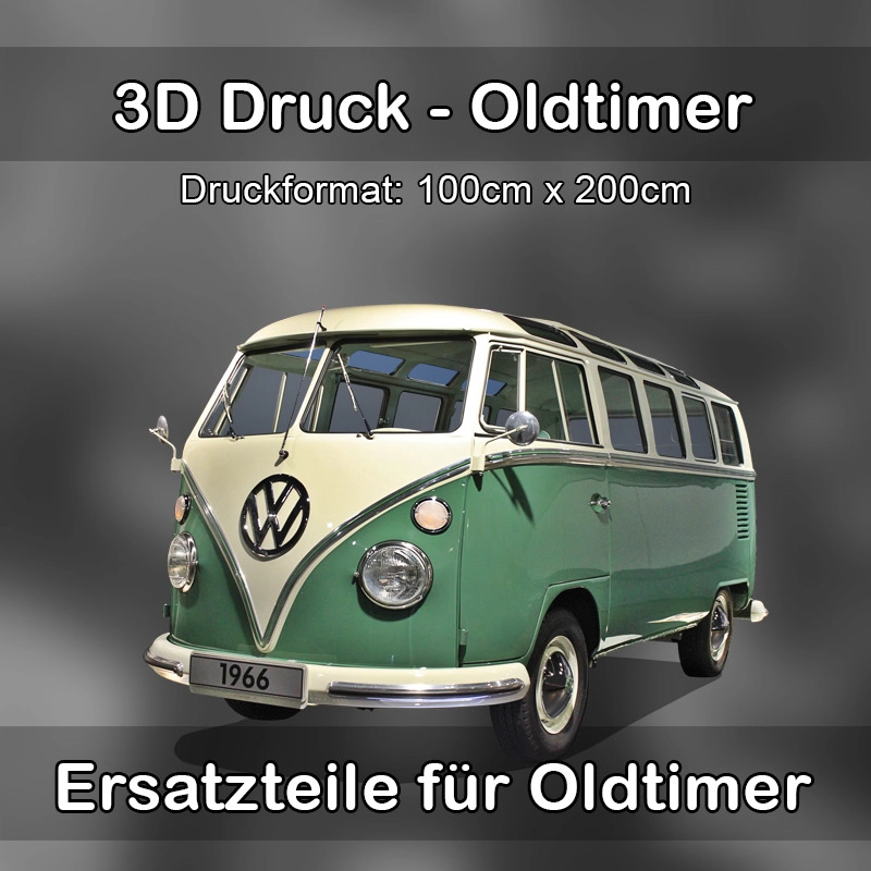Großformat 3D Druck für Oldtimer Restauration in Gondelsheim 