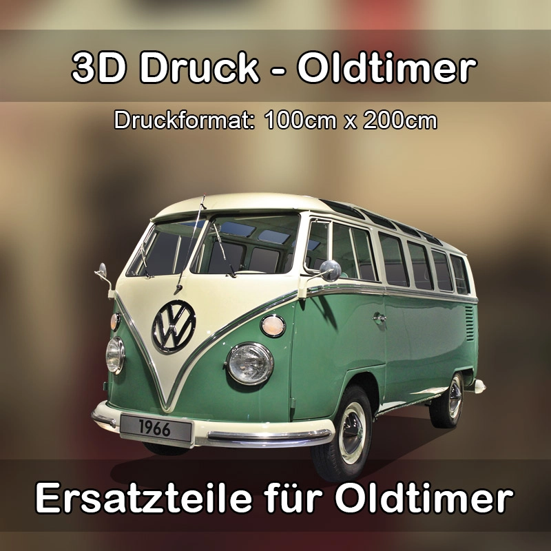 Großformat 3D Druck für Oldtimer Restauration in Gorxheimertal 