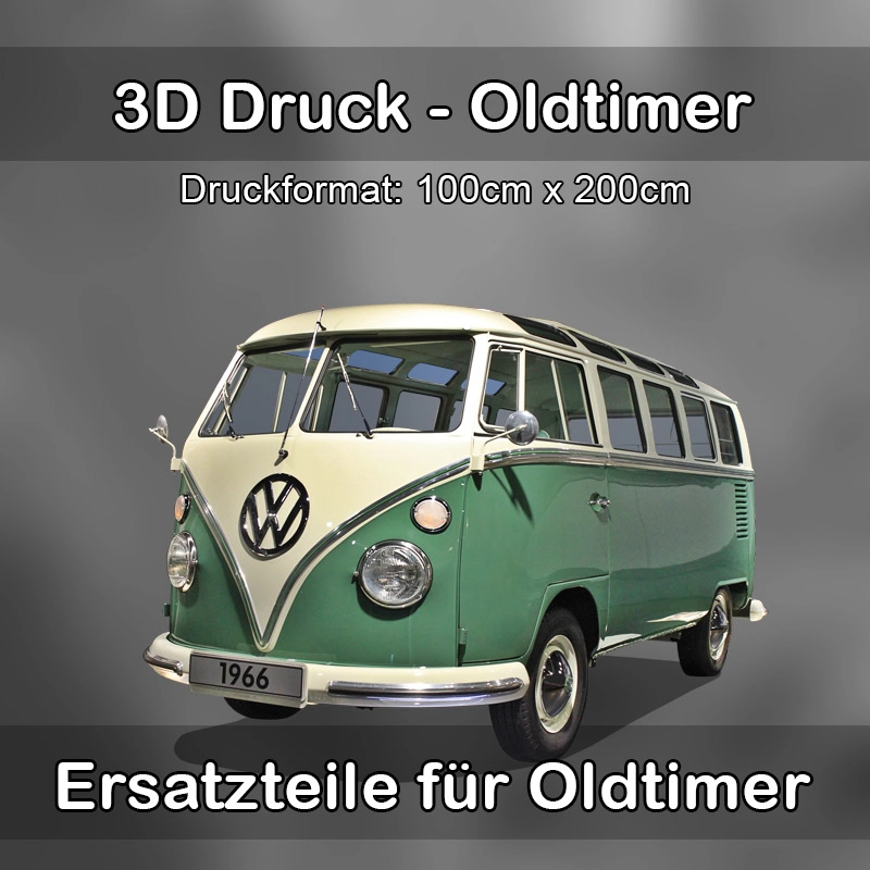 Großformat 3D Druck für Oldtimer Restauration in Gotha 