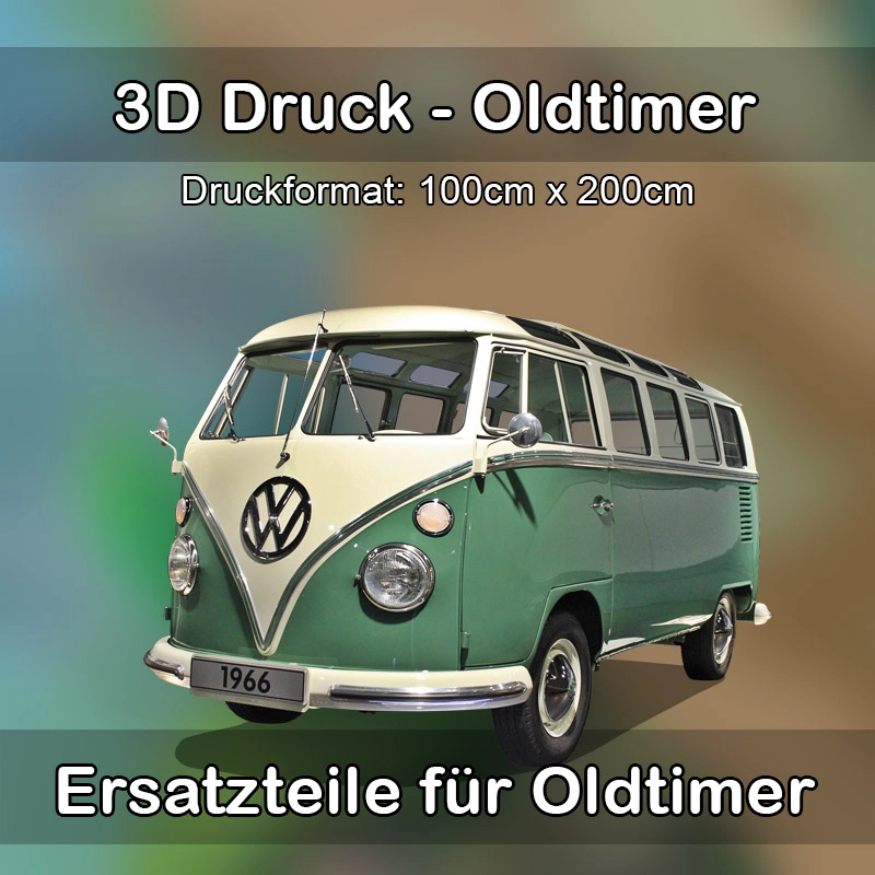 Großformat 3D Druck für Oldtimer Restauration in Gottmadingen 