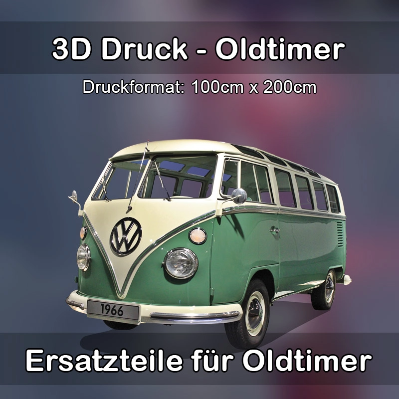Großformat 3D Druck für Oldtimer Restauration in Grabfeld 
