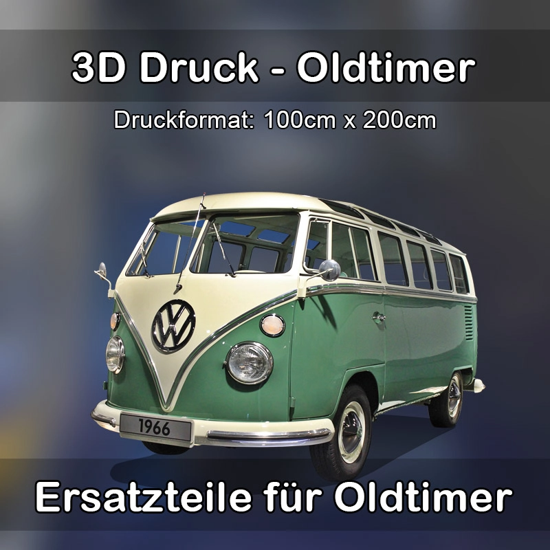 Großformat 3D Druck für Oldtimer Restauration in Gräfenberg 