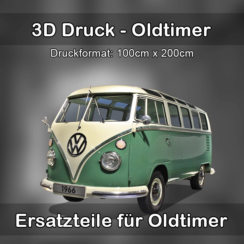 Großformat 3D Druck für Oldtimer Restauration in Gräfenhainichen 