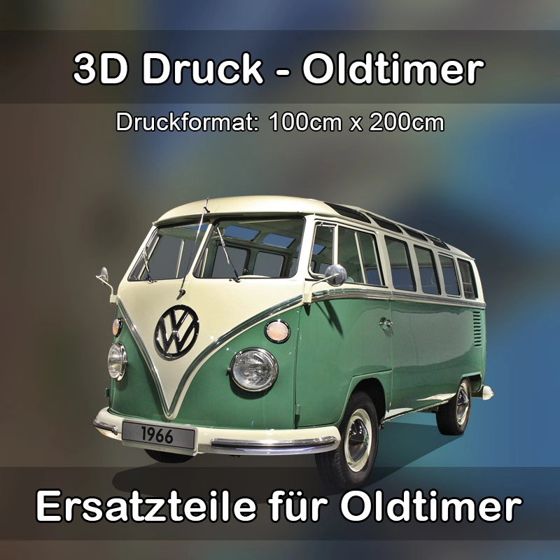 Großformat 3D Druck für Oldtimer Restauration in Grafenau (Niederbayern) 