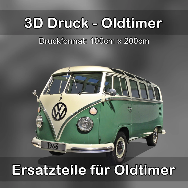 Großformat 3D Druck für Oldtimer Restauration in Grafenrheinfeld 
