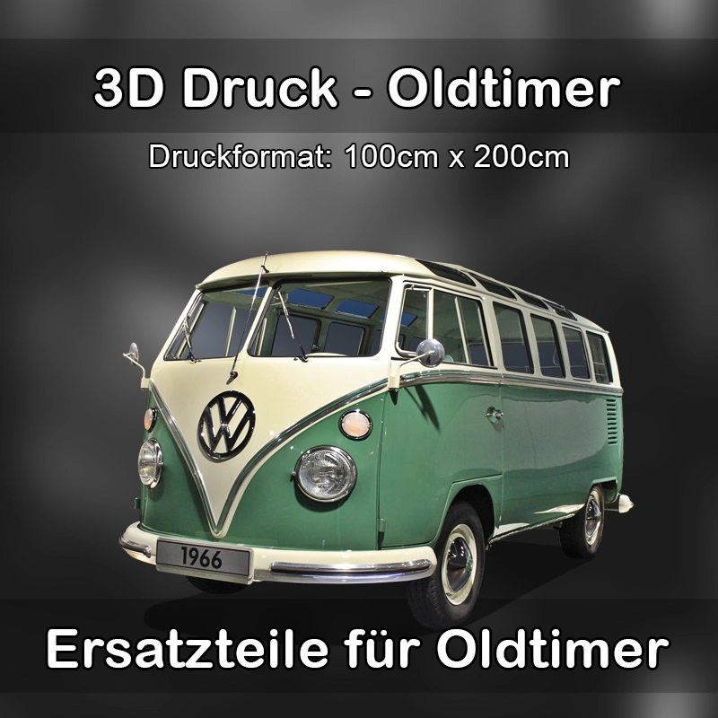Großformat 3D Druck für Oldtimer Restauration in Grafenwöhr 