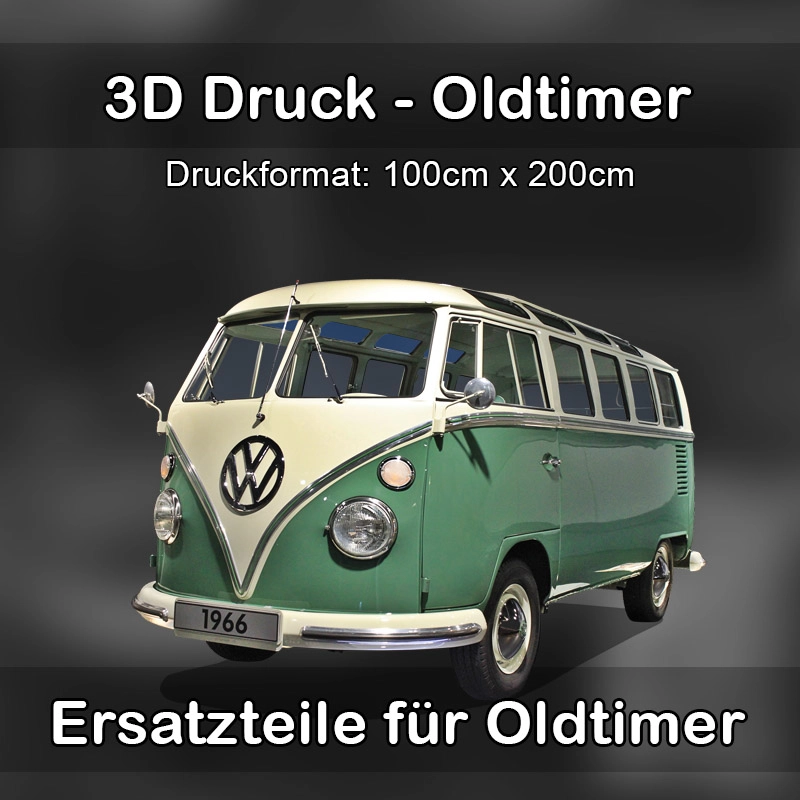 Großformat 3D Druck für Oldtimer Restauration in Grafing bei München 