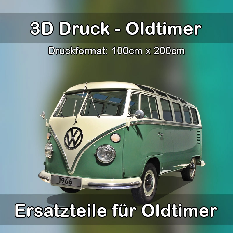 Großformat 3D Druck für Oldtimer Restauration in Grainau 