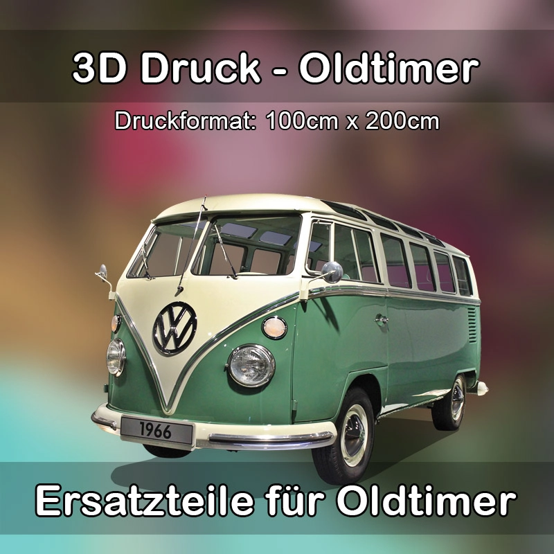 Großformat 3D Druck für Oldtimer Restauration in Grasbrunn 