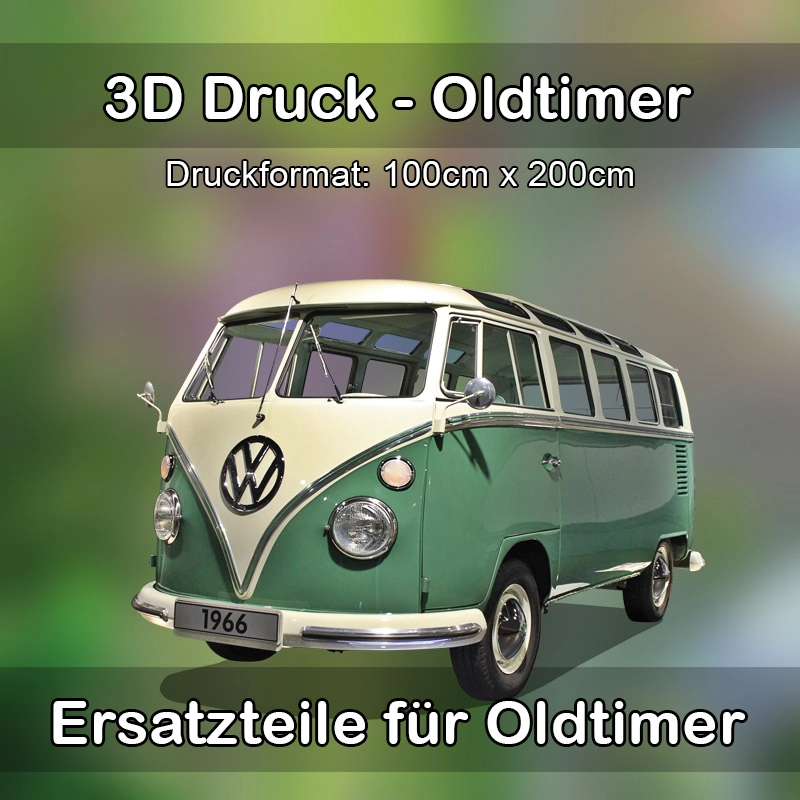 Großformat 3D Druck für Oldtimer Restauration in Grebenstein 