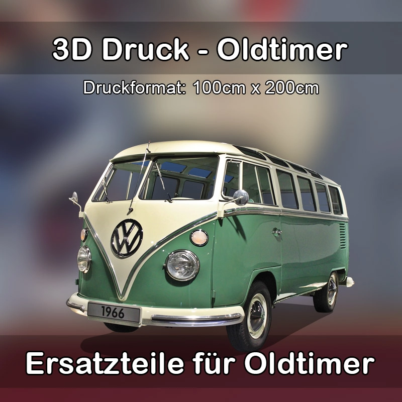 Großformat 3D Druck für Oldtimer Restauration in Grevenbroich 