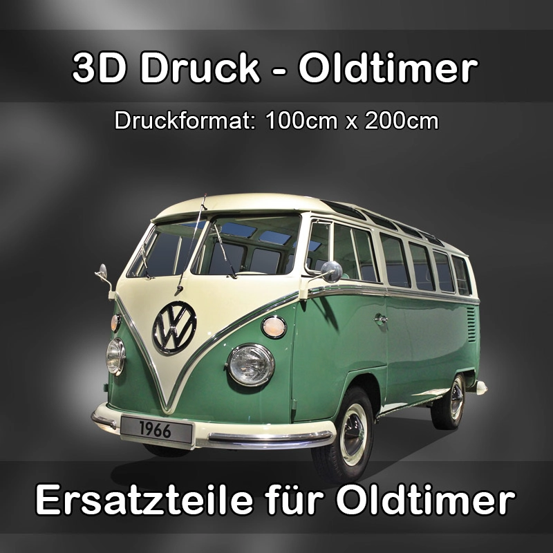 Großformat 3D Druck für Oldtimer Restauration in Gröditz 