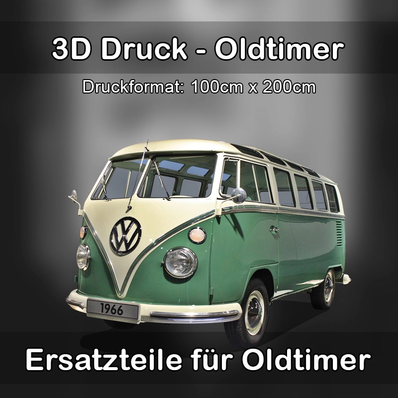 Großformat 3D Druck für Oldtimer Restauration in Gröningen 