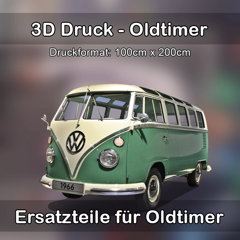 Großformat 3D Druck für Oldtimer Restauration in Groitzsch 