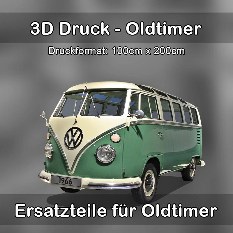 Großformat 3D Druck für Oldtimer Restauration in Gronau (Westfalen) 