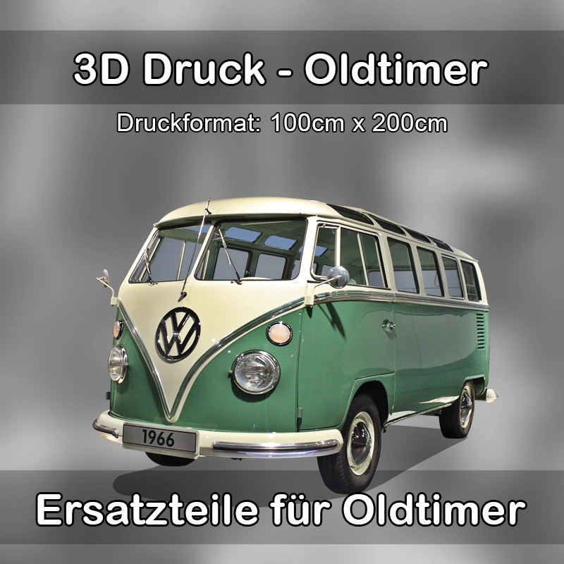 Großformat 3D Druck für Oldtimer Restauration in Groß-Bieberau 