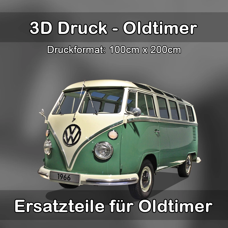 Großformat 3D Druck für Oldtimer Restauration in Groß-Gerau 