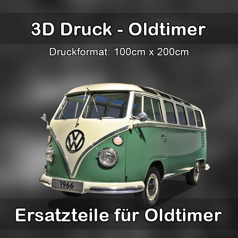 Großformat 3D Druck für Oldtimer Restauration in Groß Pankow-Prignitz 