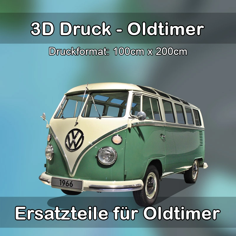 Großformat 3D Druck für Oldtimer Restauration in Groß-Umstadt 