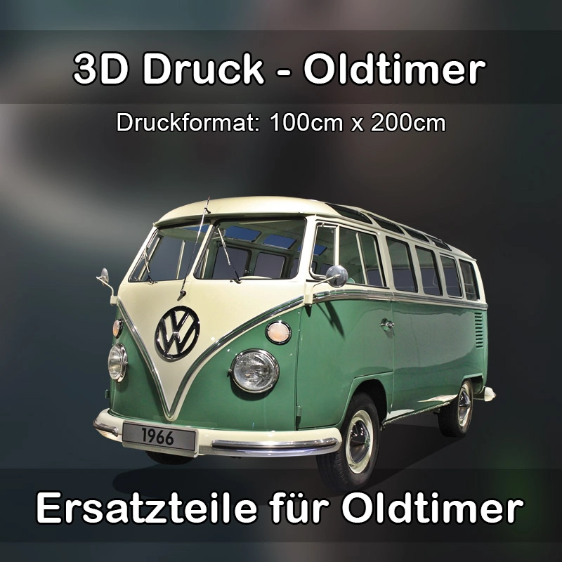 Großformat 3D Druck für Oldtimer Restauration in Großbreitenbach 