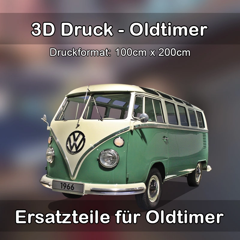 Großformat 3D Druck für Oldtimer Restauration in Großenhain 