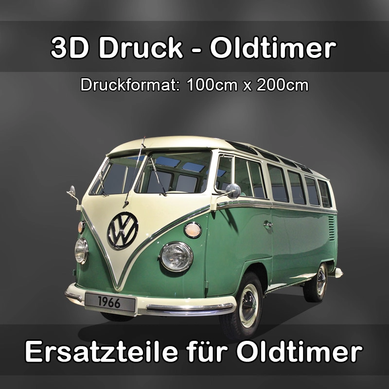 Großformat 3D Druck für Oldtimer Restauration in Großhabersdorf 