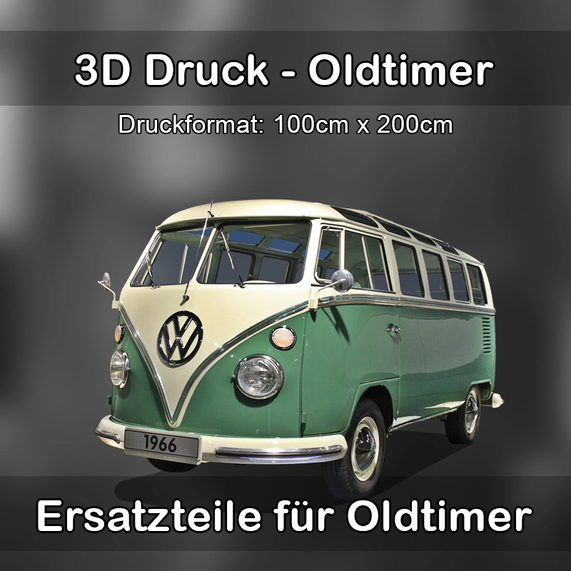 Großformat 3D Druck für Oldtimer Restauration in Großkarolinenfeld 