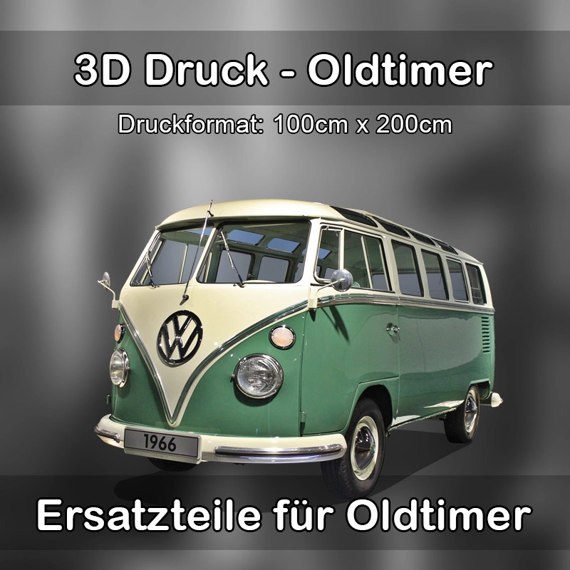 Großformat 3D Druck für Oldtimer Restauration in Großwallstadt 