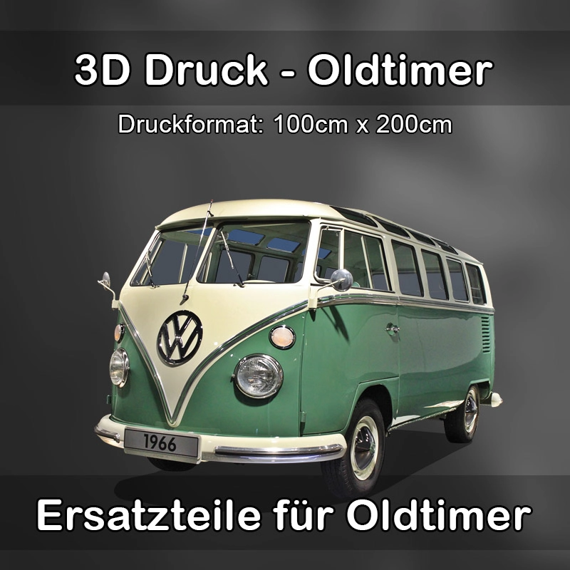 Großformat 3D Druck für Oldtimer Restauration in Grünkraut 