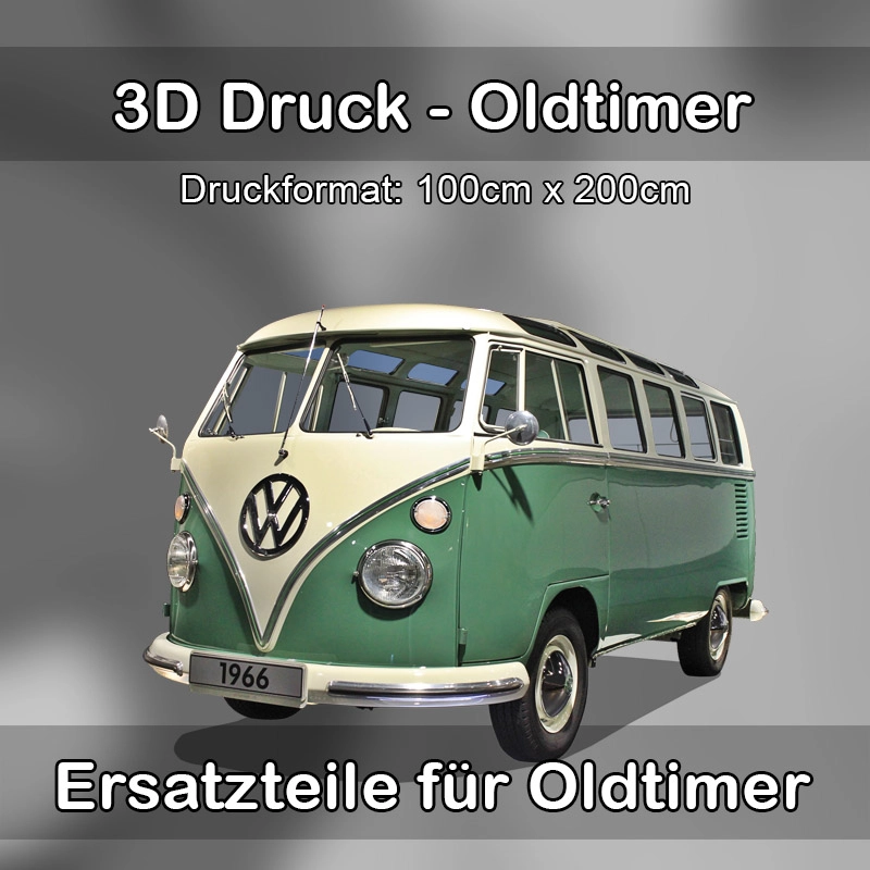 Großformat 3D Druck für Oldtimer Restauration in Grünsfeld 