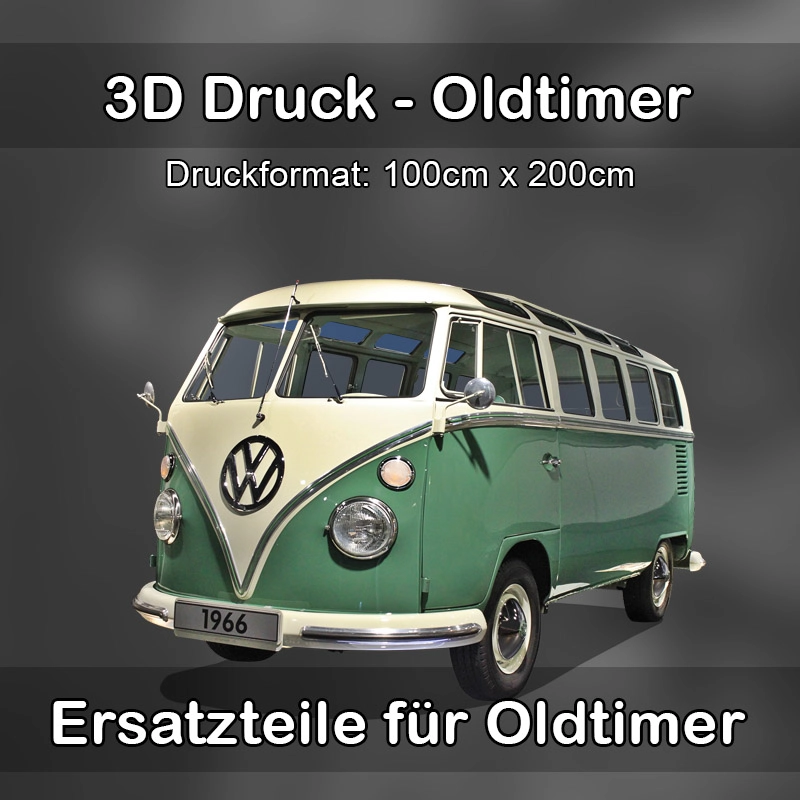 Großformat 3D Druck für Oldtimer Restauration in Grünwald 