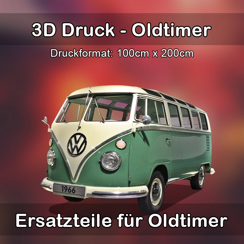 Großformat 3D Druck für Oldtimer Restauration in Gschwend 